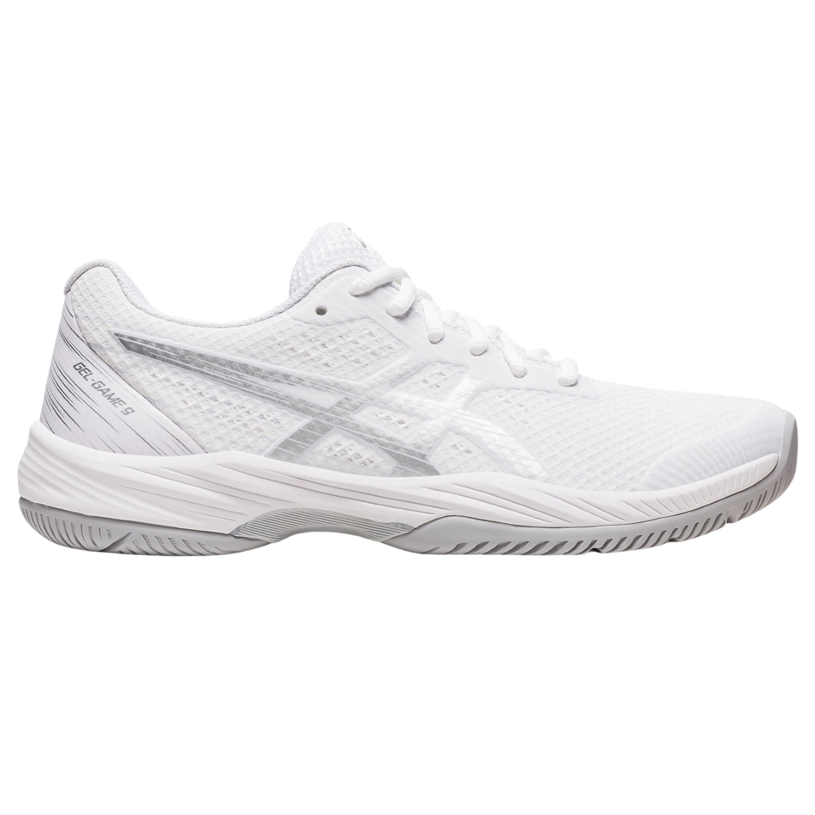 Asics Gel Game 9 Women White Pure Silver